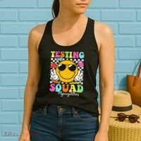 Test Day Rock The Test Teacher Testing Day You Got This Women's Tank Top thumb 2