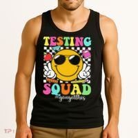 Test Day Rock The Test Teacher Testing Day You Got This Tank Top thumb 3