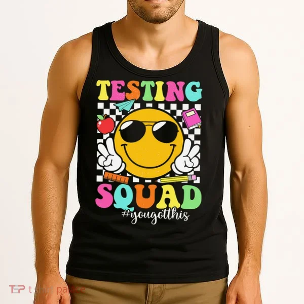 Test Day Rock The Test Teacher Testing Day You Got This Tank Top