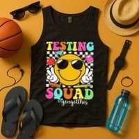 Test Day Rock The Test Teacher Testing Day You Got This Tank Top thumb 4