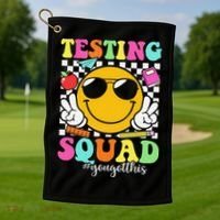 Test Day Rock The Test Teacher Testing Day You Got This Golf Towel thumb 1