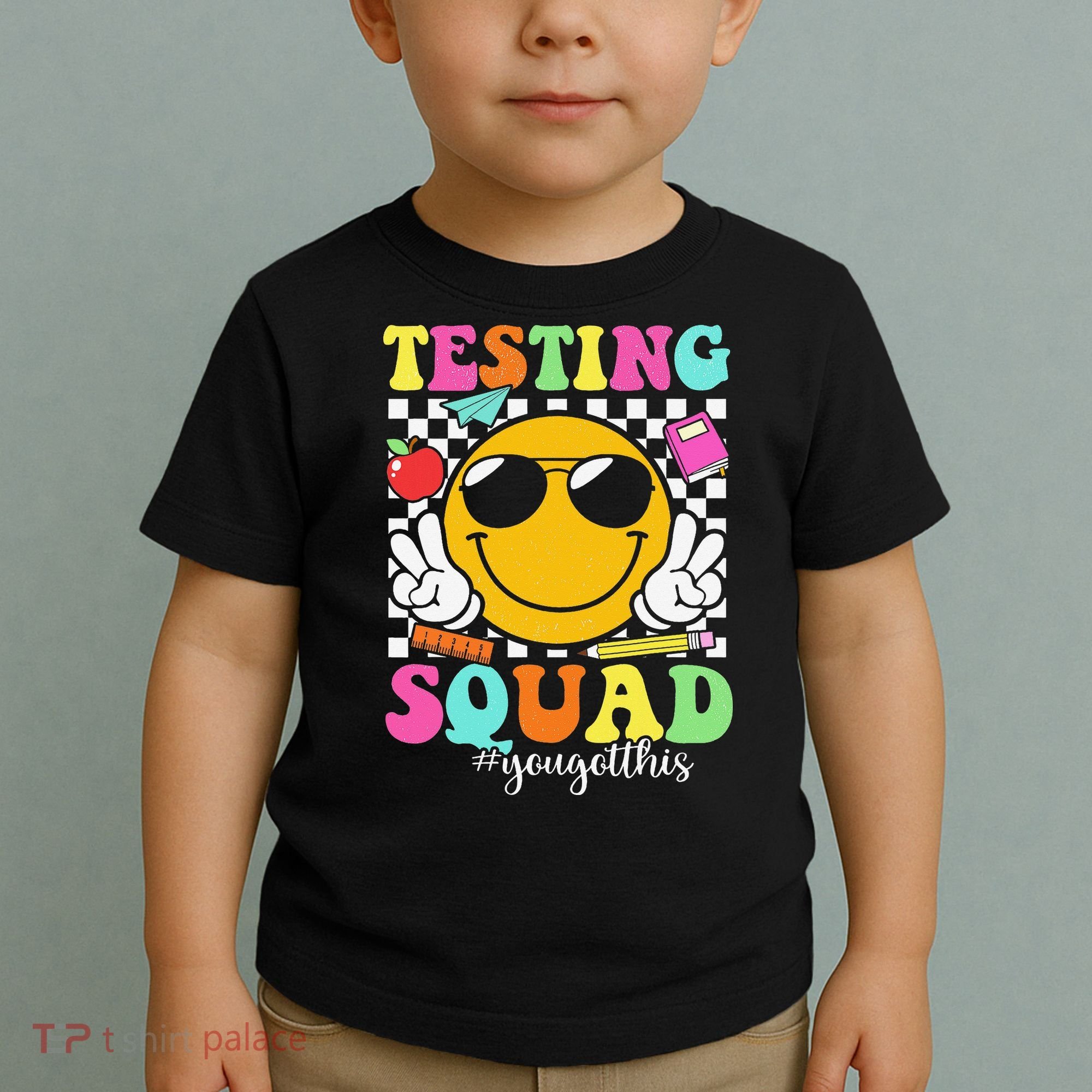 Test Day Rock The Test Teacher Testing Day You Got This Toddler T-Shirt