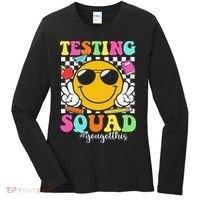Test Day Rock The Test Teacher Testing Day You Got This Women's Long Sleeve Shirt thumb 0