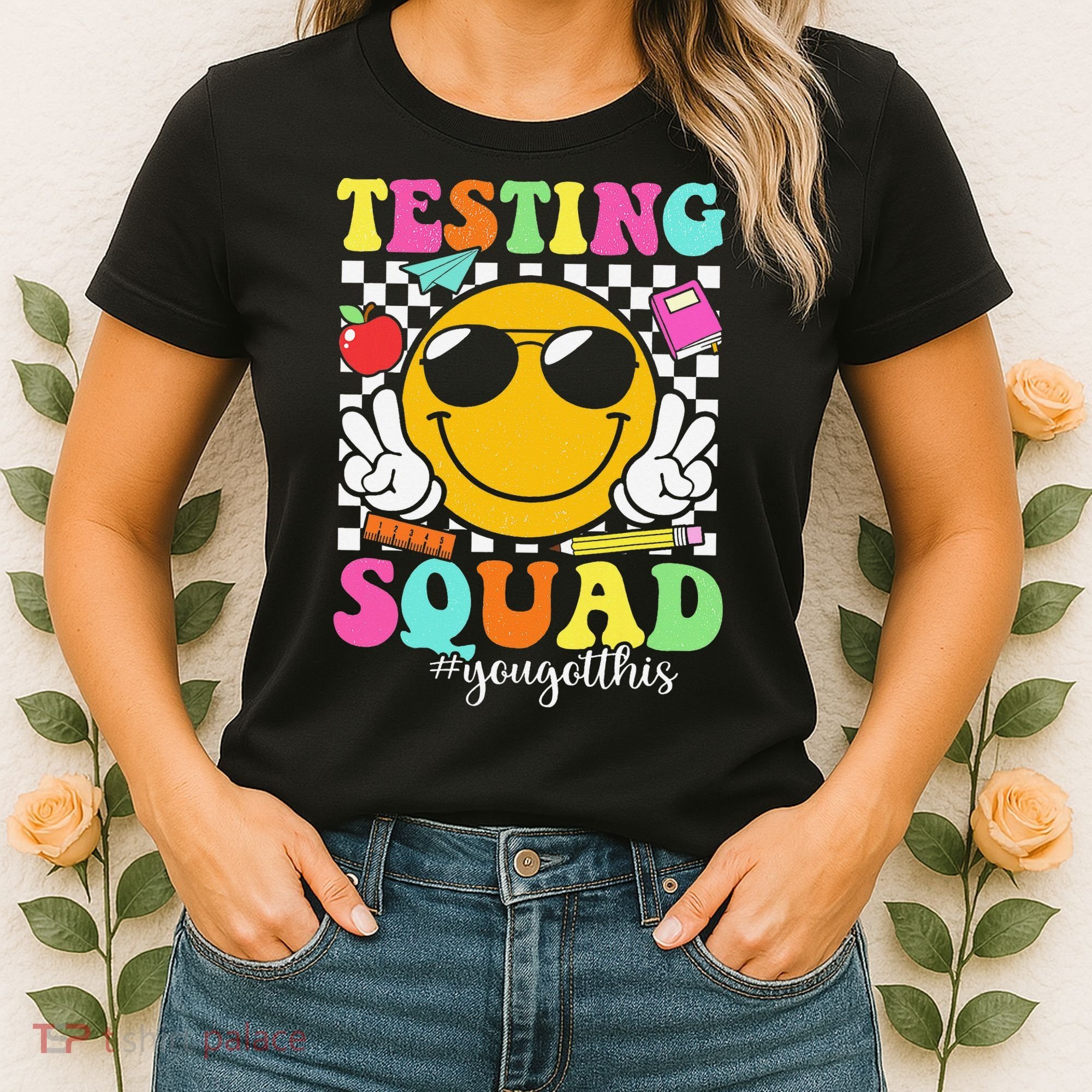 Test Day Rock The Test Teacher Testing Day You Got This Women's T-Shirt