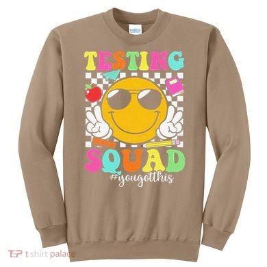 Test Day Rock The Test Teacher Testing Day You Got This Sweatshirt