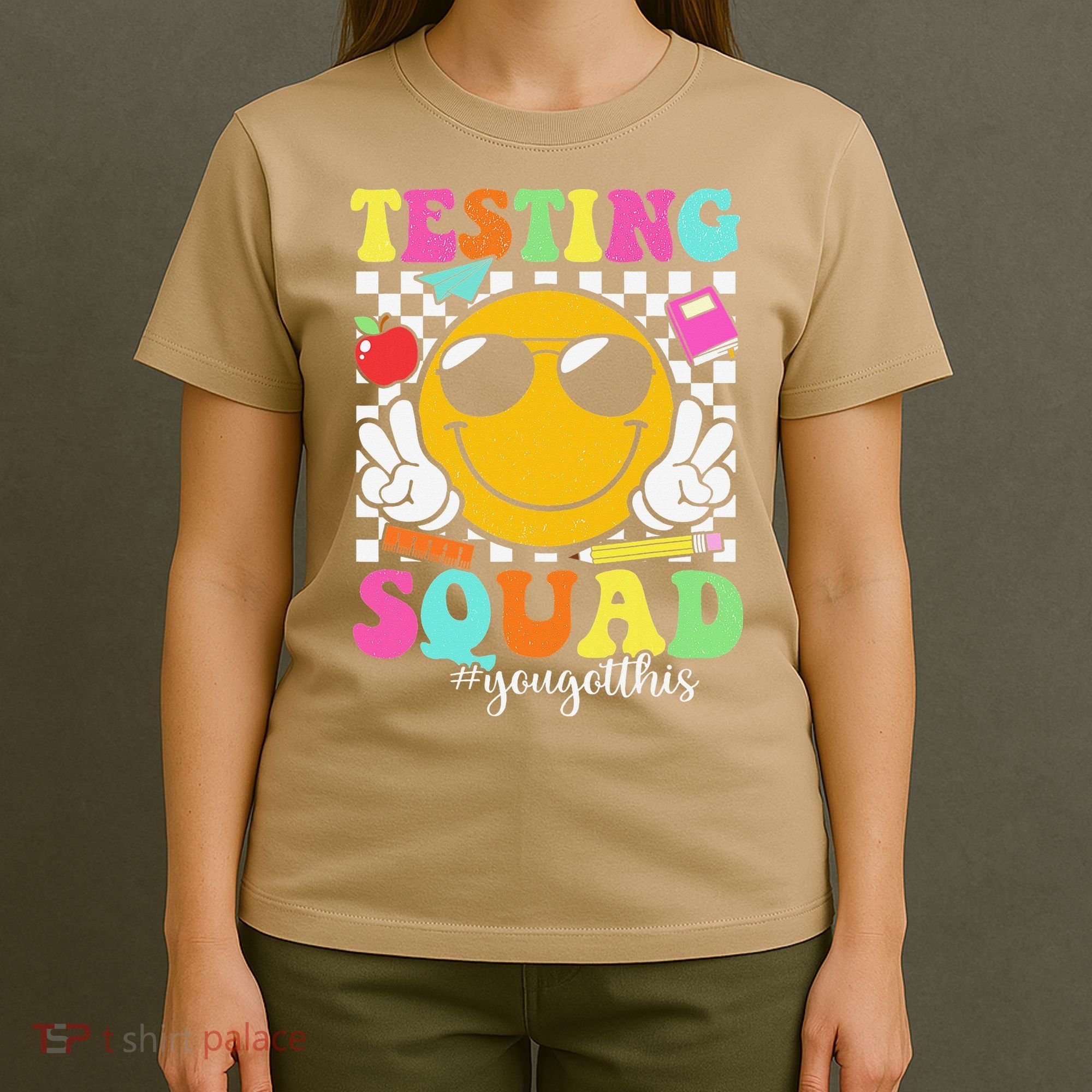 Test Day Rock The Test Teacher Testing Day You Got This T-Shirt