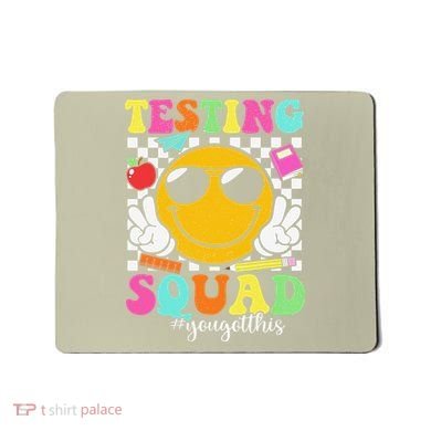 Test Day Rock The Test Teacher Testing Day You Got This Mousepad