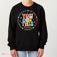Test Day Rock The Test Teacher Testing Day You Got This Women's Sweatshirt thumb 0