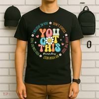 Test Day Rock The Test Teacher Testing Day You Got This T-Shirt thumb 6