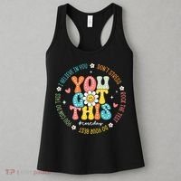 Test Day Rock The Test Teacher Testing Day You Got This Women's Tank Top thumb 3
