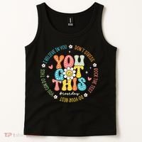 Test Day Rock The Test Teacher Testing Day You Got This Tank Top thumb 2