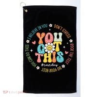 Test Day Rock The Test Teacher Testing Day You Got This Golf Towel thumb 0
