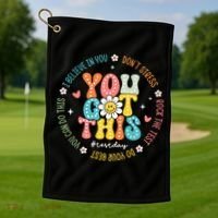 Test Day Rock The Test Teacher Testing Day You Got This Golf Towel thumb 1