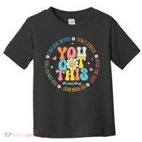Test Day Rock The Test Teacher Testing Day You Got This Toddler T-Shirt thumb 0