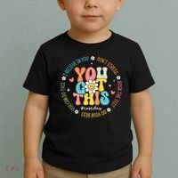 Test Day Rock The Test Teacher Testing Day You Got This Toddler T-Shirt thumb 2