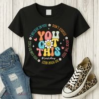 Test Day Rock The Test Teacher Testing Day You Got This Women's T-Shirt thumb 3