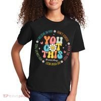 Test Day Rock The Test Teacher Testing Day You Got This Kids T-Shirt thumb 2