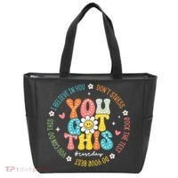 Test Day Rock The Test Teacher Testing Day You Got This Tote Bag thumb 0