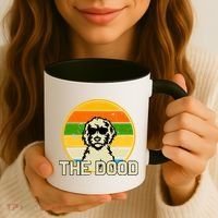 The Dood Retro Dog Coffee Mug thumb 3
