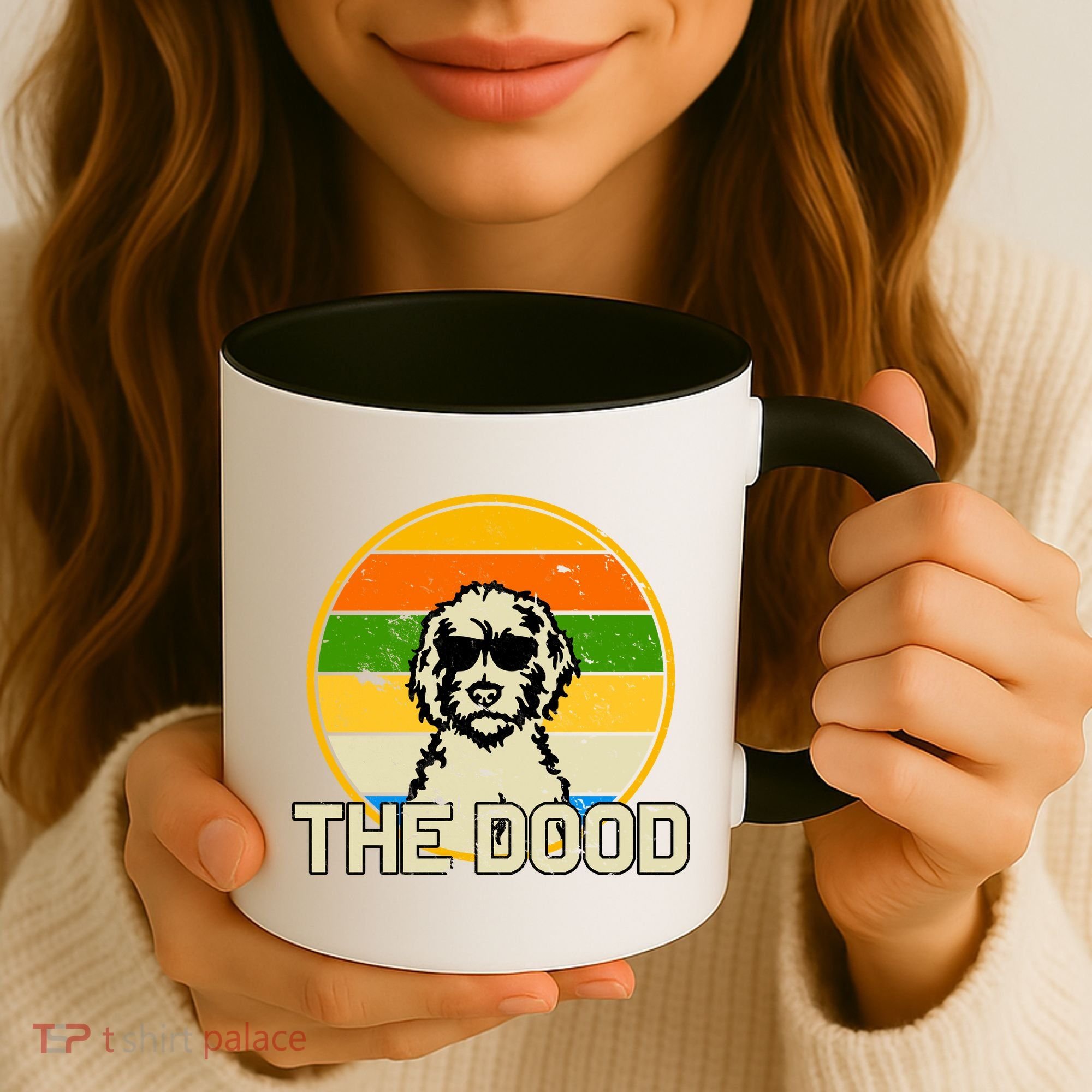 The Dood Retro Dog Coffee Mug