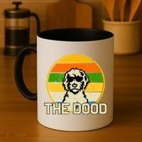The Dood Retro Dog Coffee Mug thumb 4