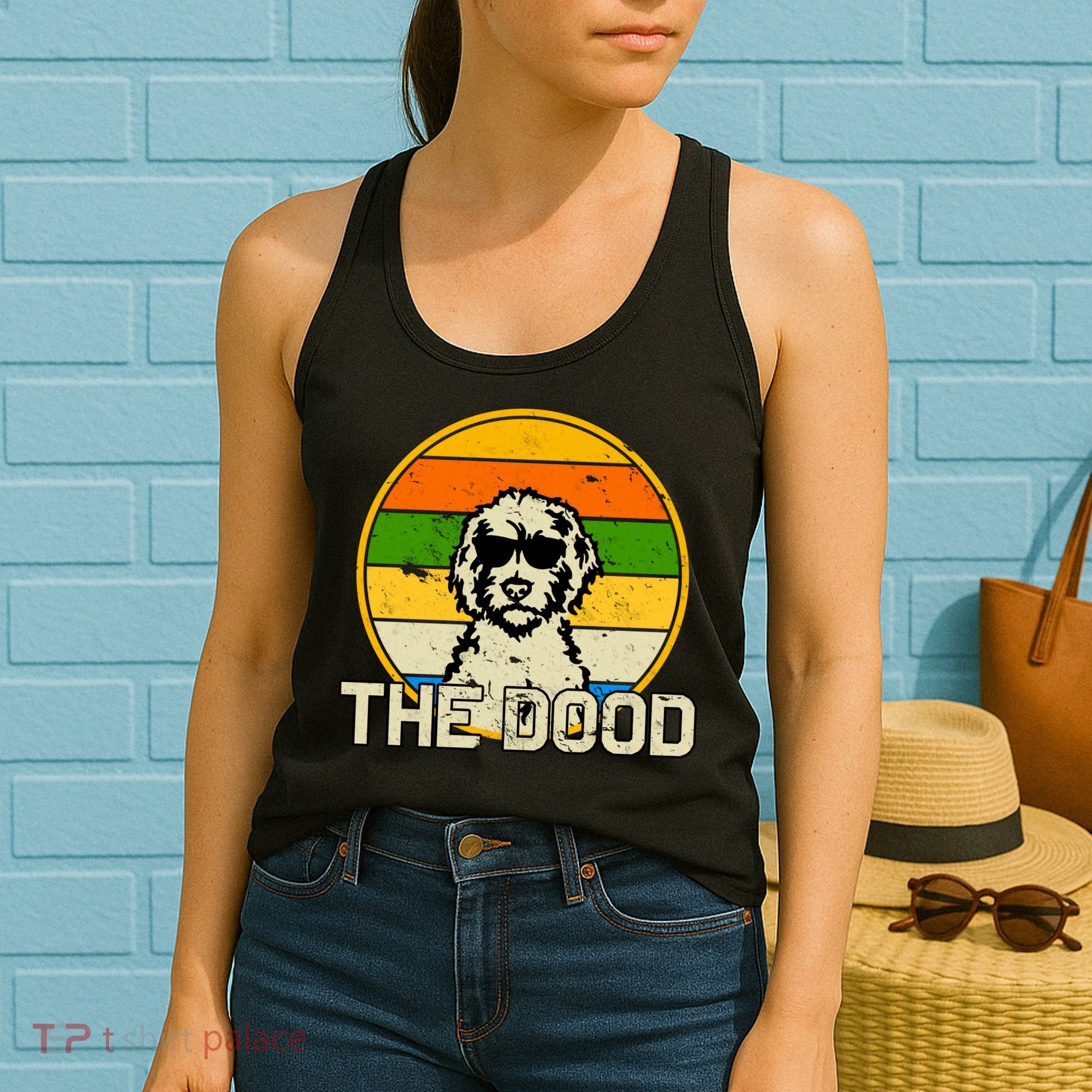 The Dood Retro Dog Women's Tank Top