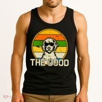 The Dood Retro Dog Tank Top thumb 3