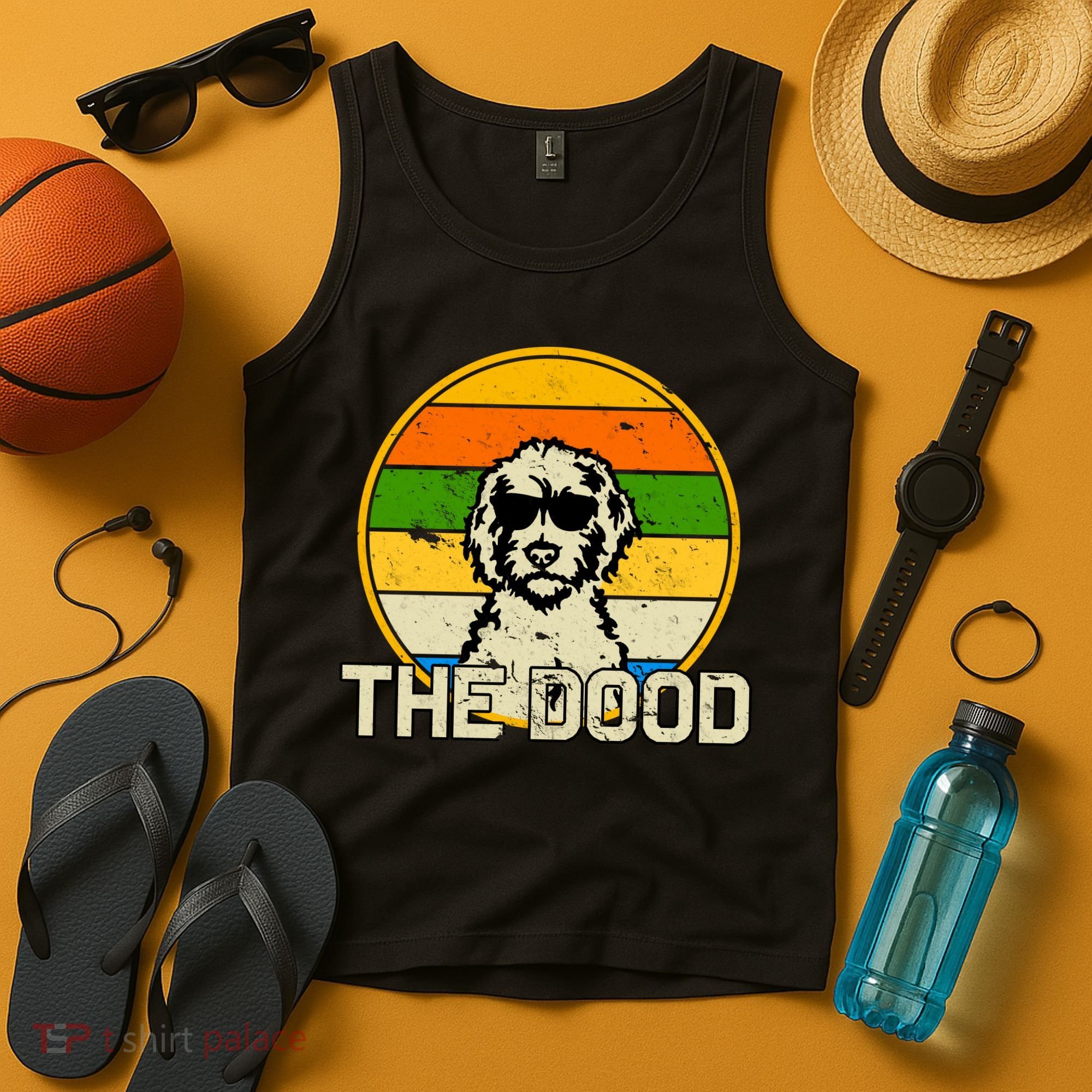 The Dood Retro Dog Tank Top