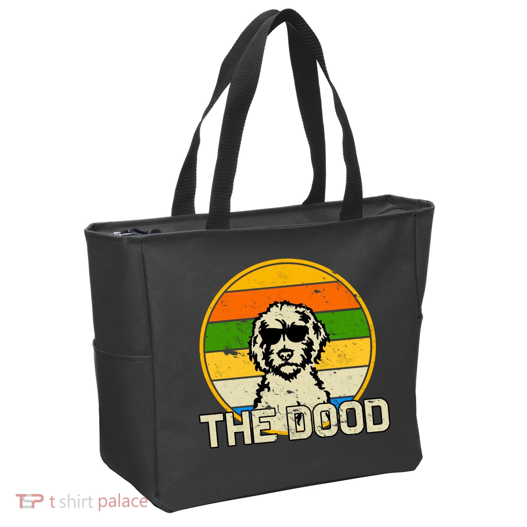 The Dood Retro Dog Tote Bag