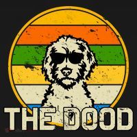 The Dood Retro Dog Tote Bag thumb 4