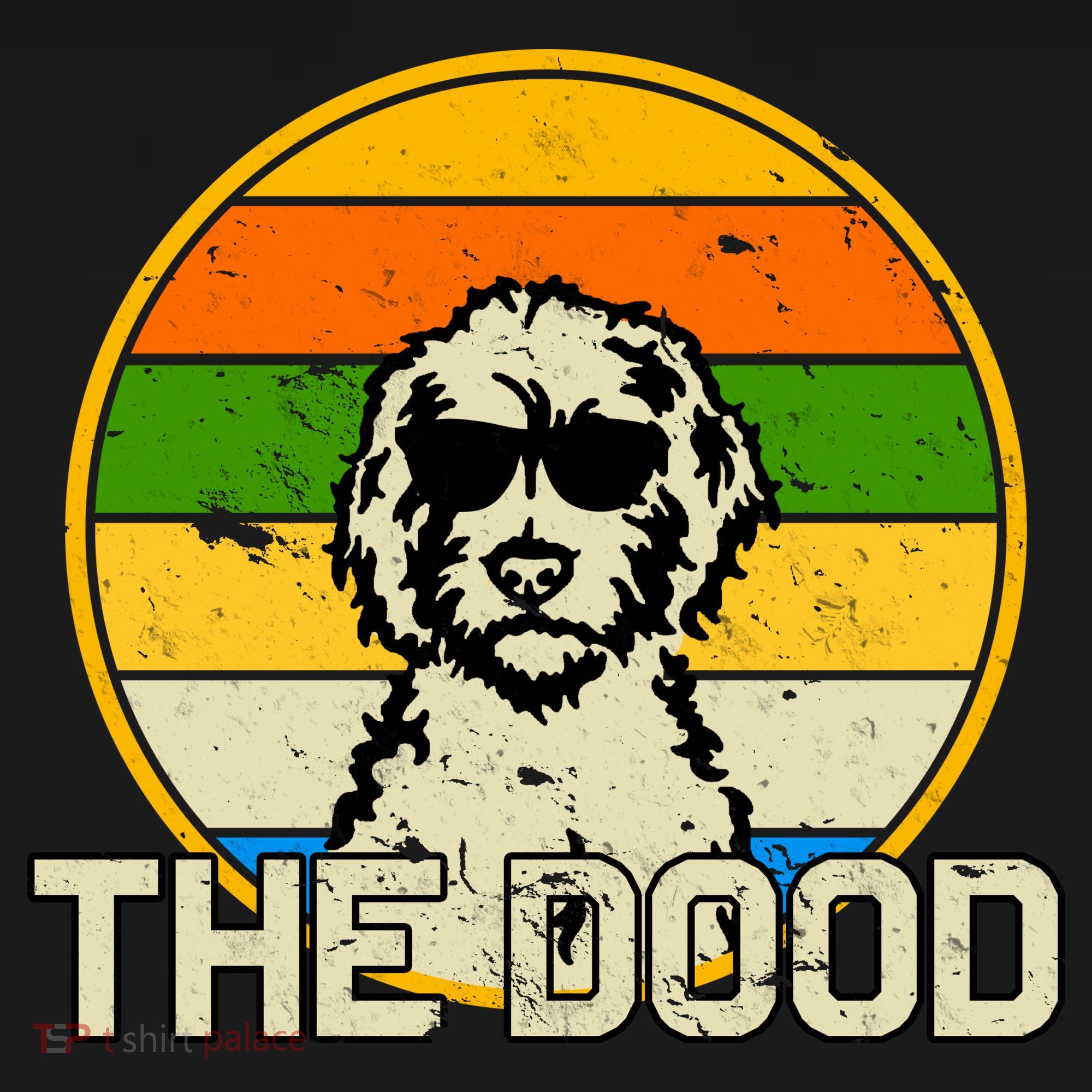 The Dood Retro Dog Tote Bag