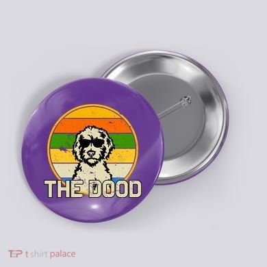 The Dood Retro Dog Button