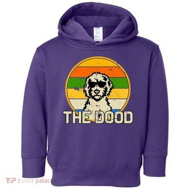 The Dood Retro Dog Toddler Hoodie