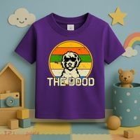 The Dood Retro Dog Toddler T-Shirt thumb 3