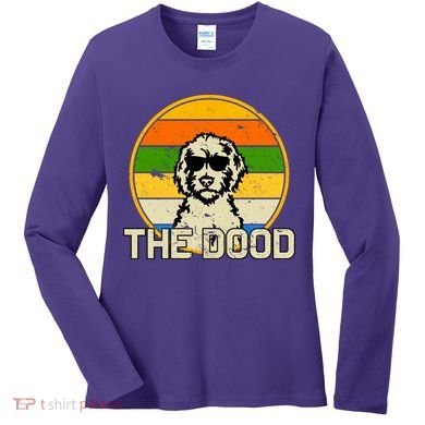 The Dood Retro Dog Women's Long Sleeve Shirt