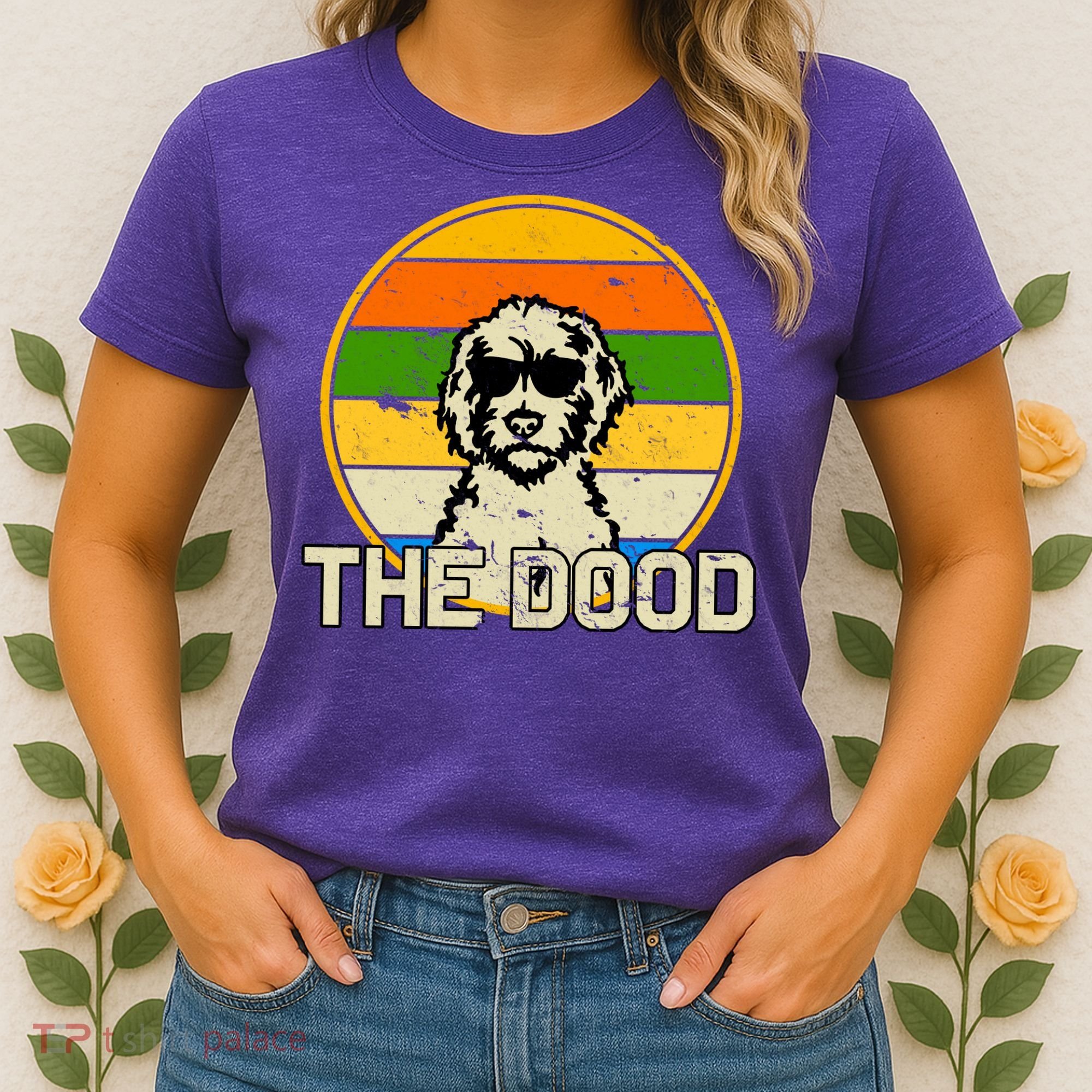 The Dood Retro Dog Women's T-Shirt
