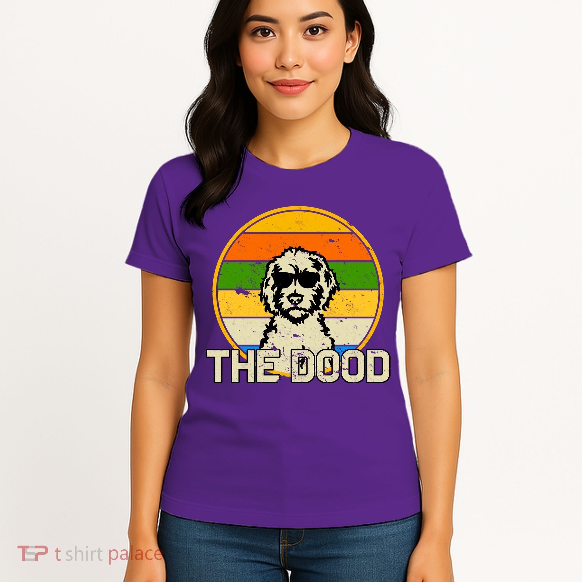 The Dood Retro Dog Women's T-Shirt