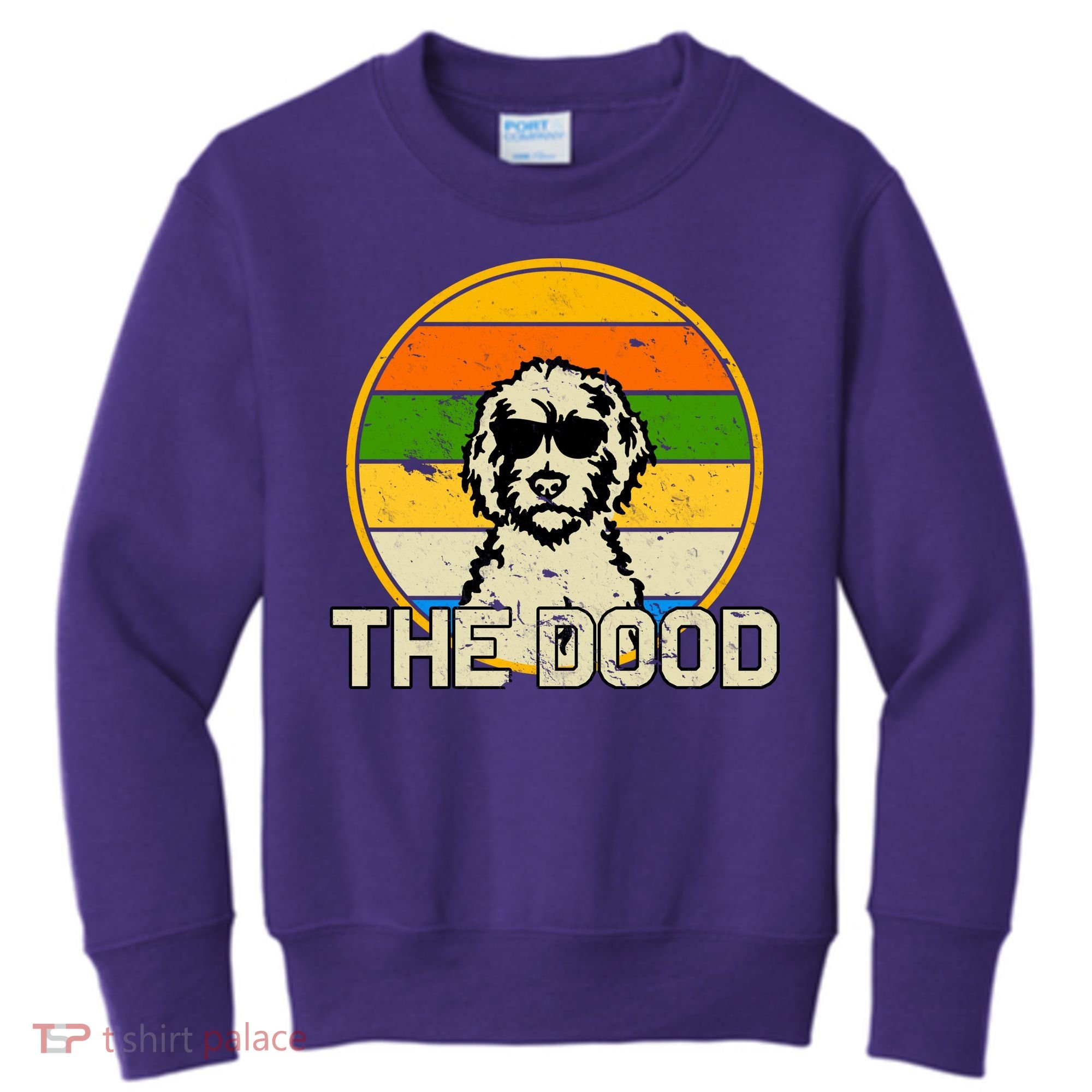 The Dood Retro Dog Kids Sweatshirt