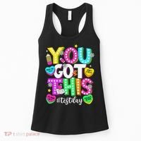 Test Day Rock The Test Teacher Testing Day You Got This Women's Tank Top thumb 0