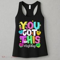 Test Day Rock The Test Teacher Testing Day You Got This Women's Tank Top thumb 3