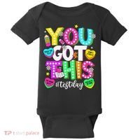 Test Day Rock The Test Teacher Testing Day You Got This Baby Bodysuit thumb 0