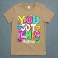 Test Day Rock The Test Teacher Testing Day You Got This T-Shirt thumb 5