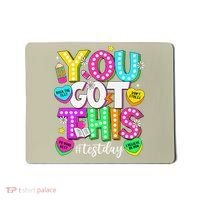 Test Day Rock The Test Teacher Testing Day You Got This Mousepad thumb 0