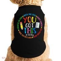 Test Day Rock The Test Teacher Testing Day You Got This Doggie Tank thumb 0