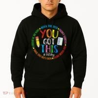 Test Day Rock The Test Teacher Testing Day You Got This Hoodie thumb 2