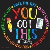 Test Day Rock The Test Teacher Testing Day You Got This Beanie thumb 2