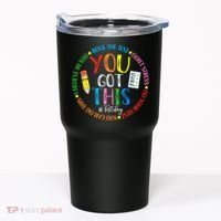 Test Day Rock The Test Teacher Testing Day You Got This Tumbler thumb 0