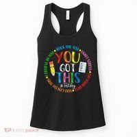 Test Day Rock The Test Teacher Testing Day You Got This Women's Tank Top thumb 0