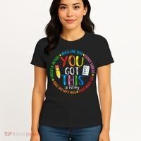 Test Day Rock The Test Teacher Testing Day You Got This Women's T-Shirt thumb 4