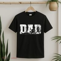 Triathlon Dad Swim Bike Run Father's Day T-Shirt thumb 2